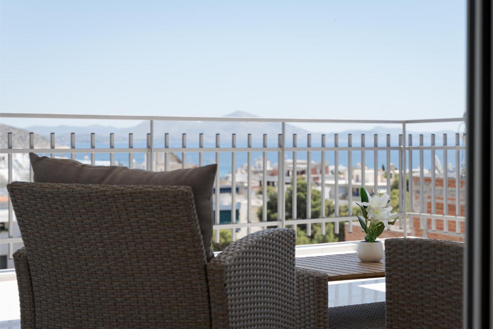 Athenian Riviera Penthouse Apartment Варкиза Экстерьер фото
