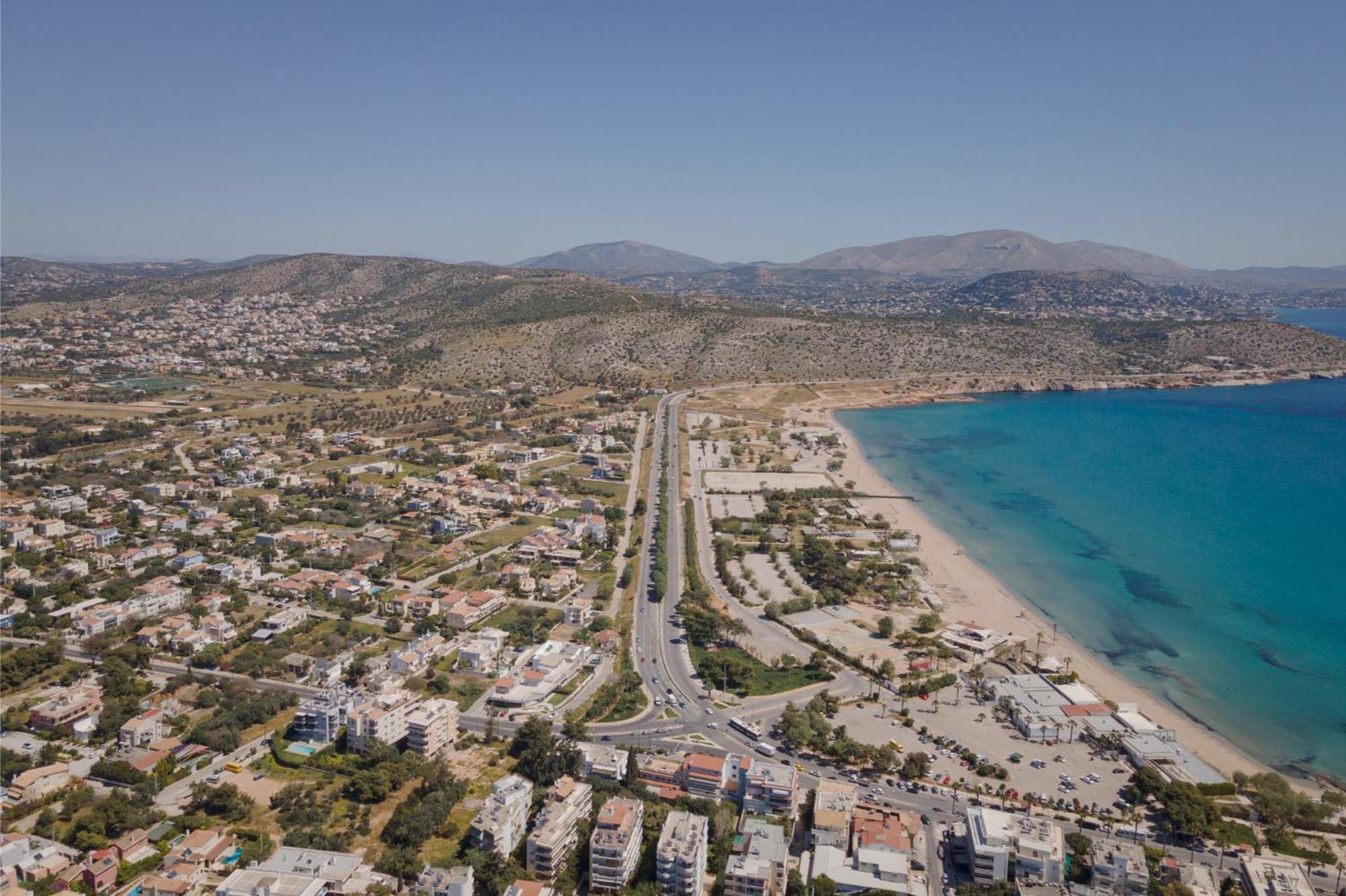 Athenian Riviera Penthouse Apartment Варкиза Экстерьер фото