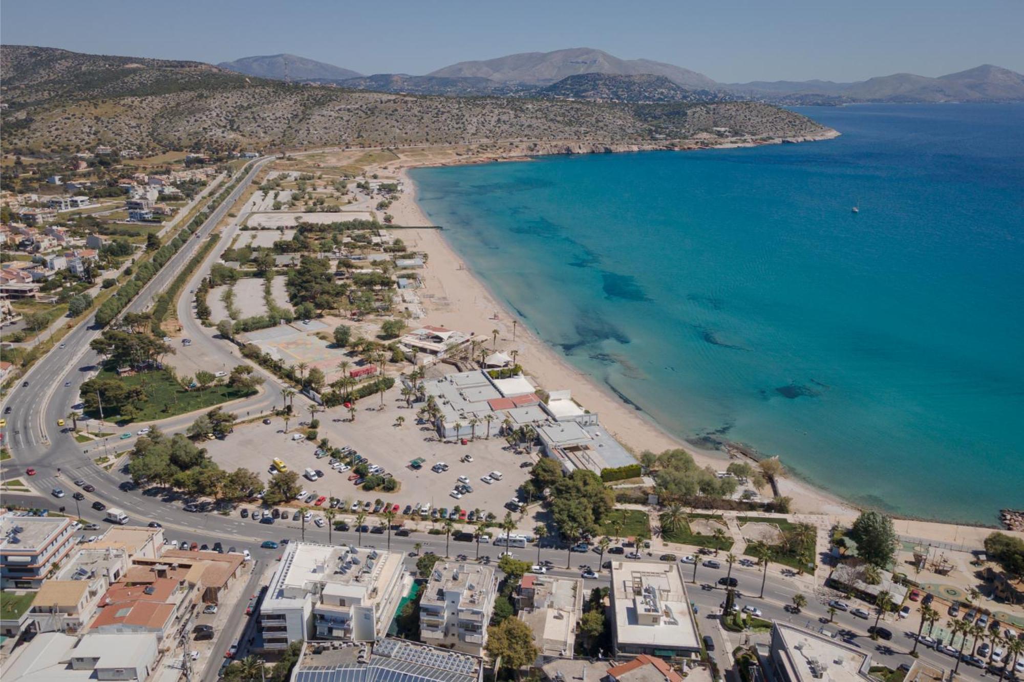 Athenian Riviera Penthouse Apartment Варкиза Экстерьер фото