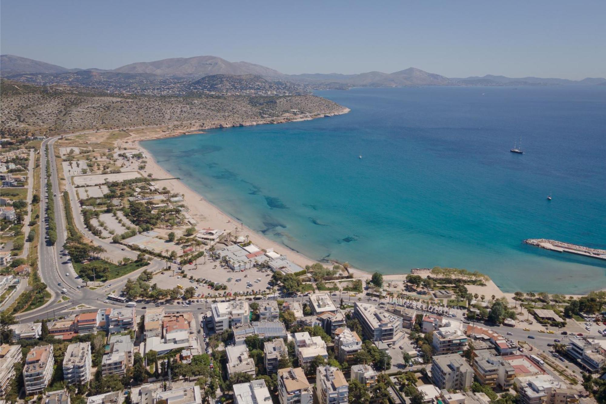 Athenian Riviera Penthouse Apartment Варкиза Экстерьер фото