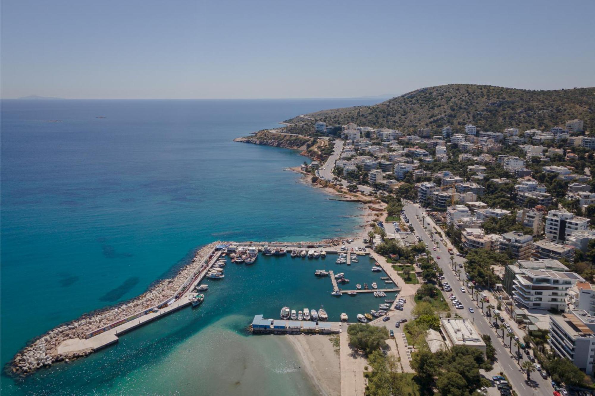 Athenian Riviera Penthouse Apartment Варкиза Экстерьер фото