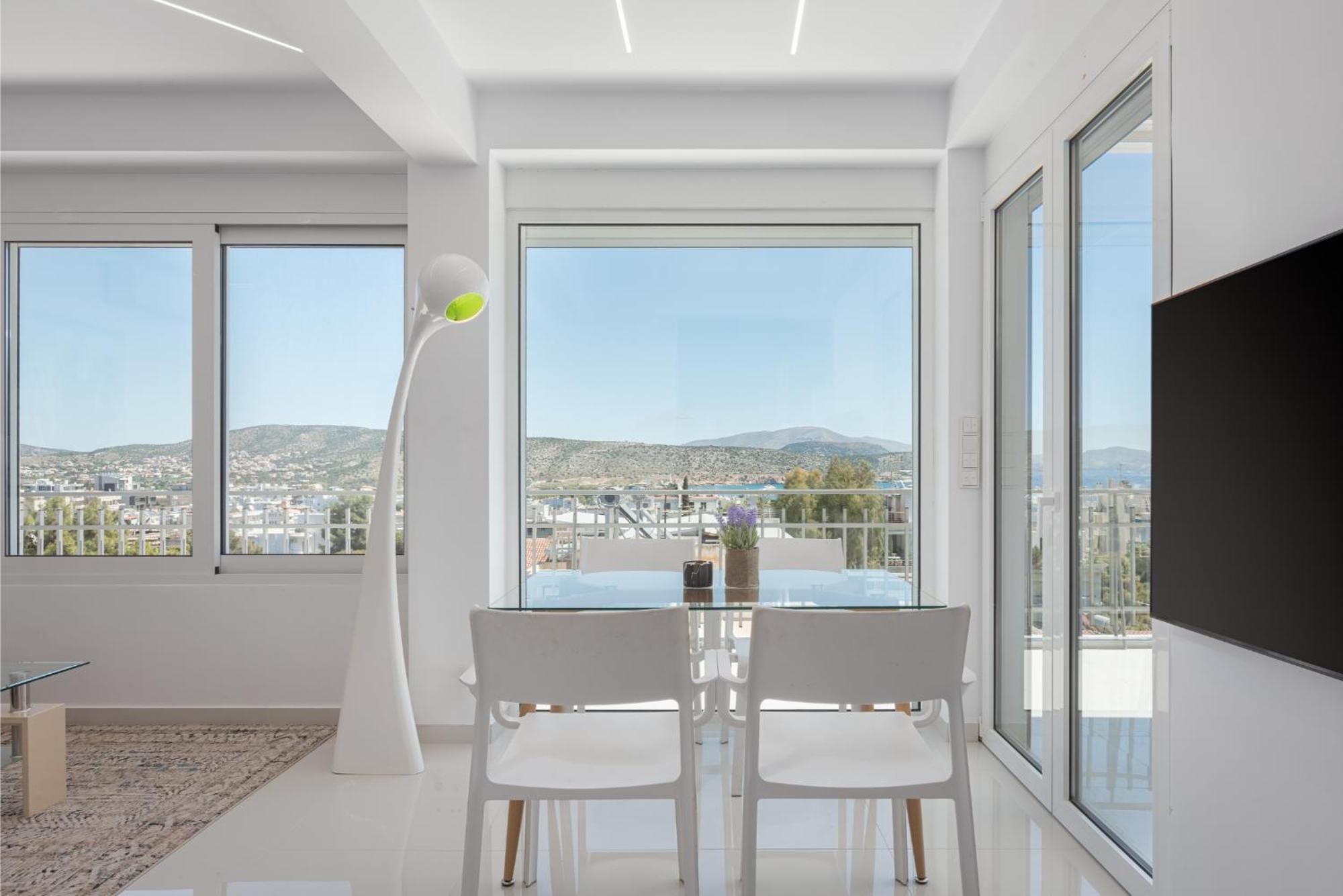 Athenian Riviera Penthouse Apartment Варкиза Экстерьер фото